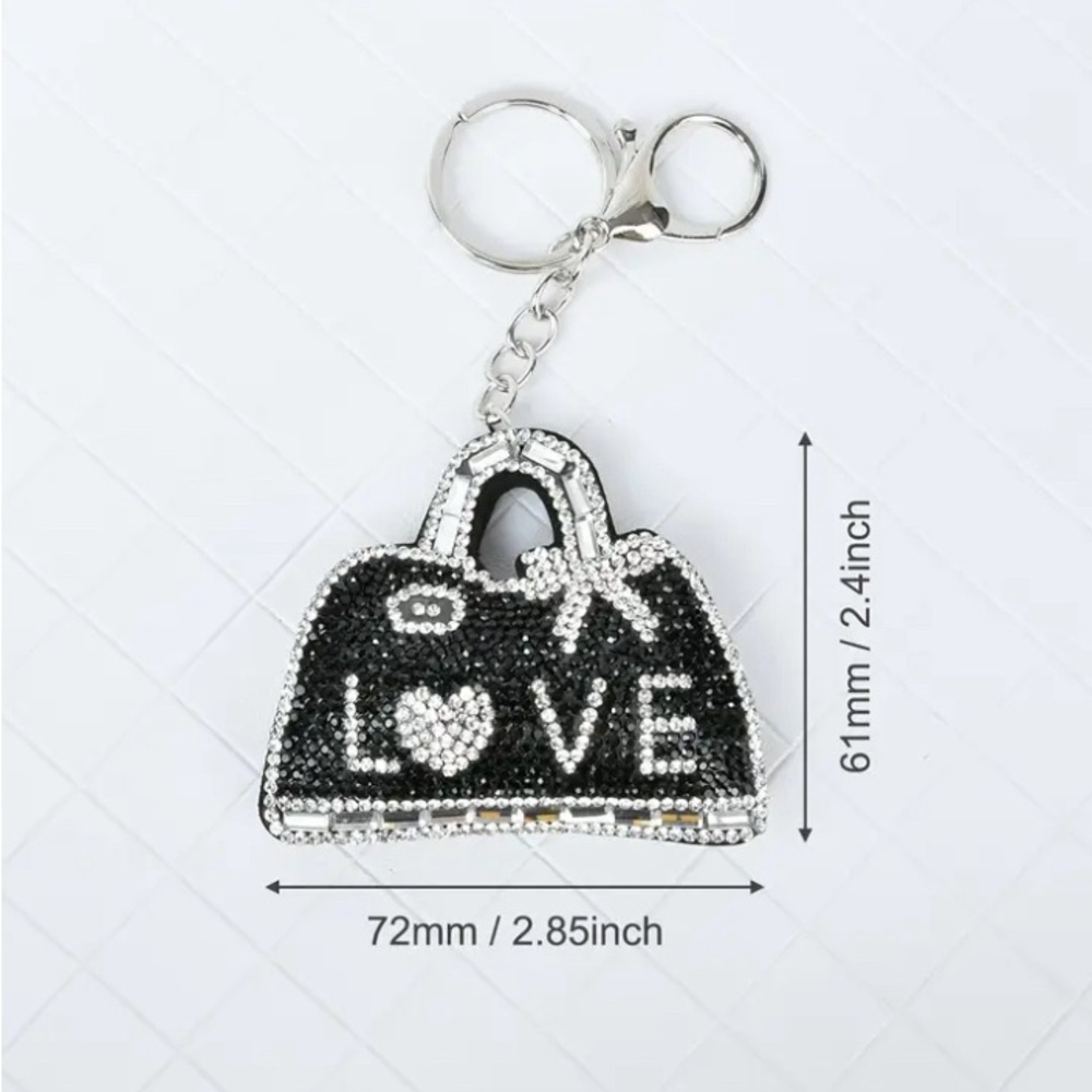 Chic Keychain Bag Charm - Perfume, Lipstick, Handbag - Picture 5 of 11